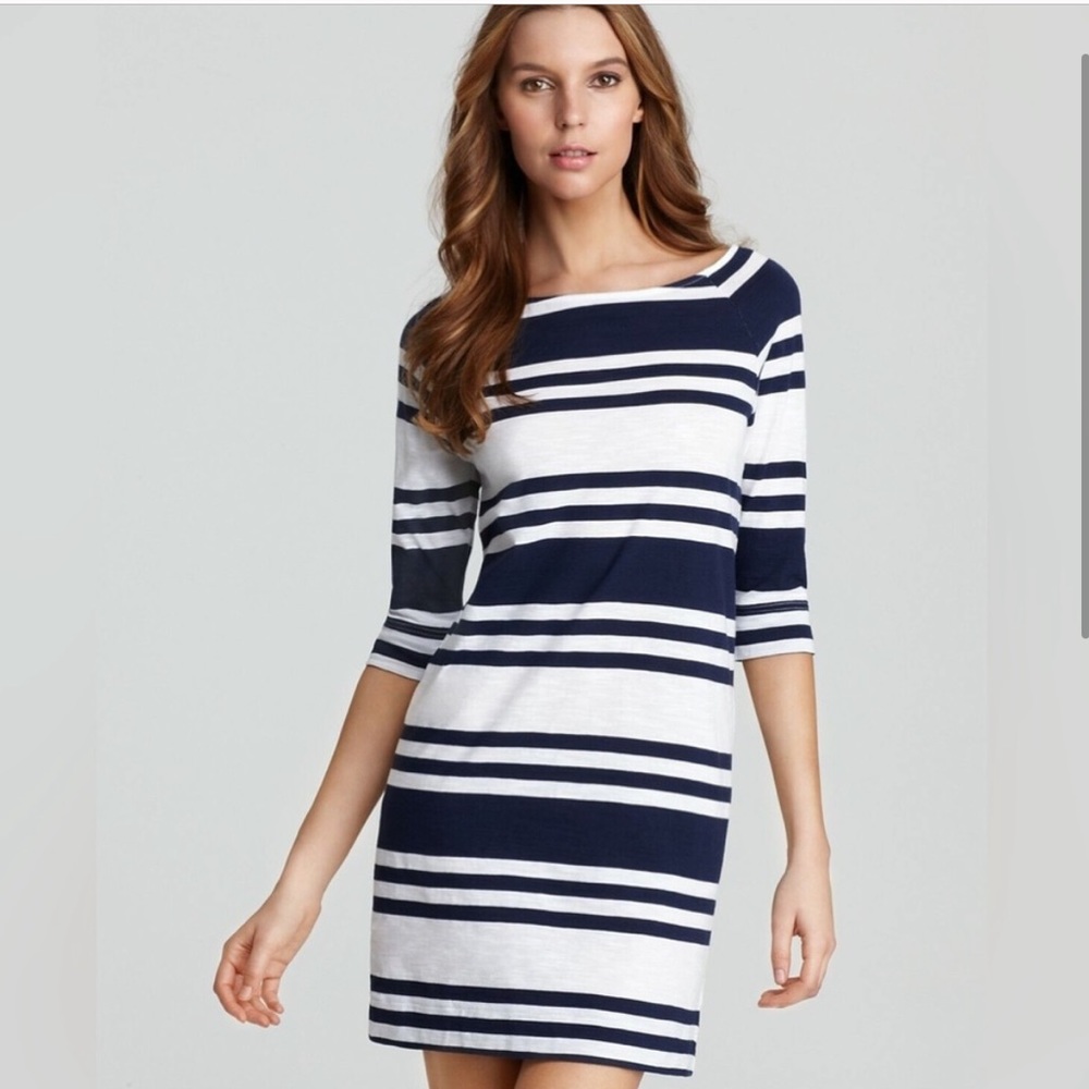 Lilly Pulitzer - Navy Stripe Dress Cassie